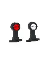 Cuerno LED Largo FT-009 B - 2 Funciones - Fristom
