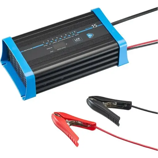 Cargador de baterías de litio ECTIVE Multiload 15 LFP 15A/12V 8 etapas 